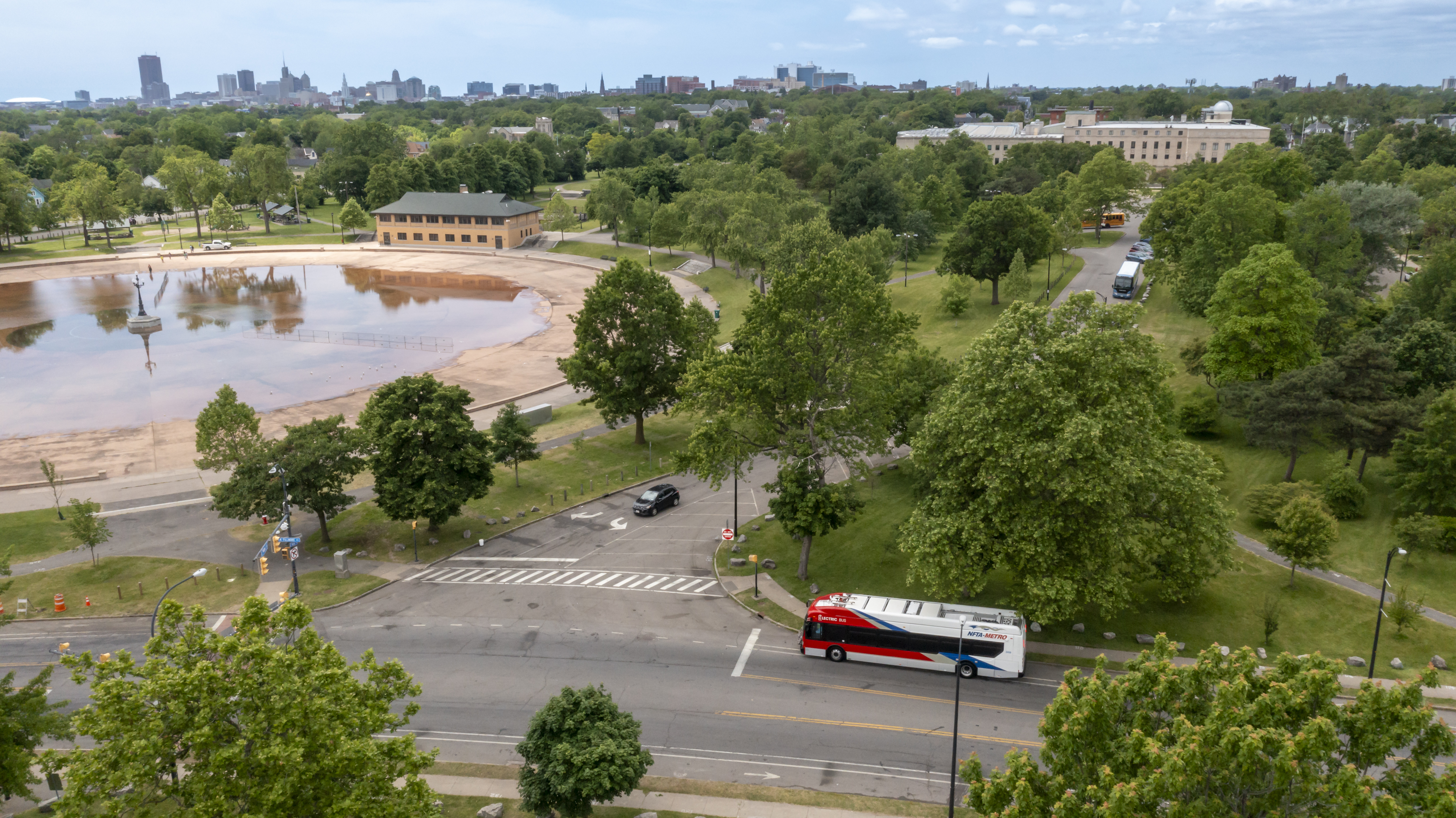 Exterior photo of NFTA Right of Way property