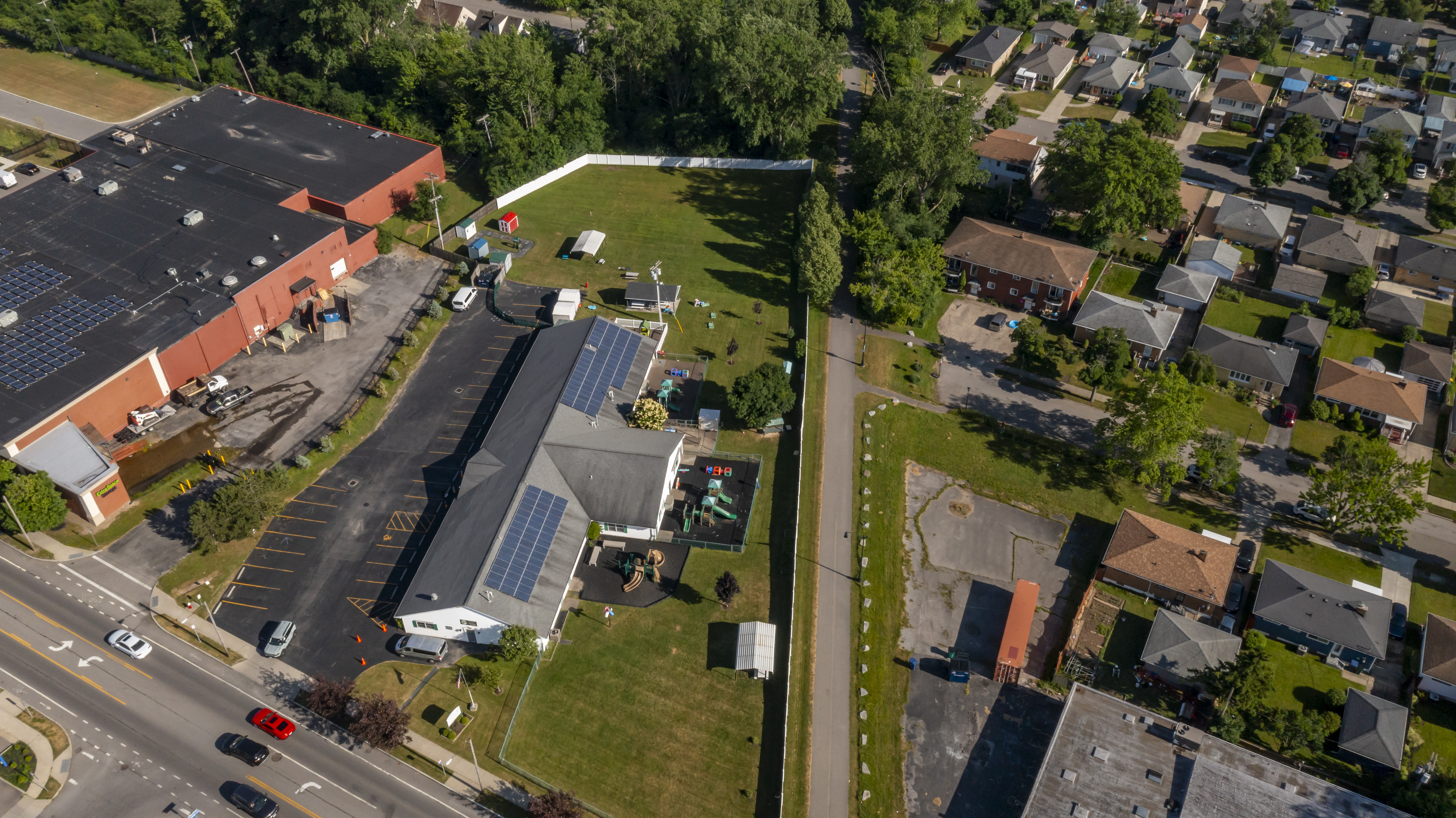 Exterior photo of NFTA Right of Way property