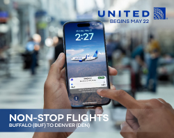 BUF non stop to denver