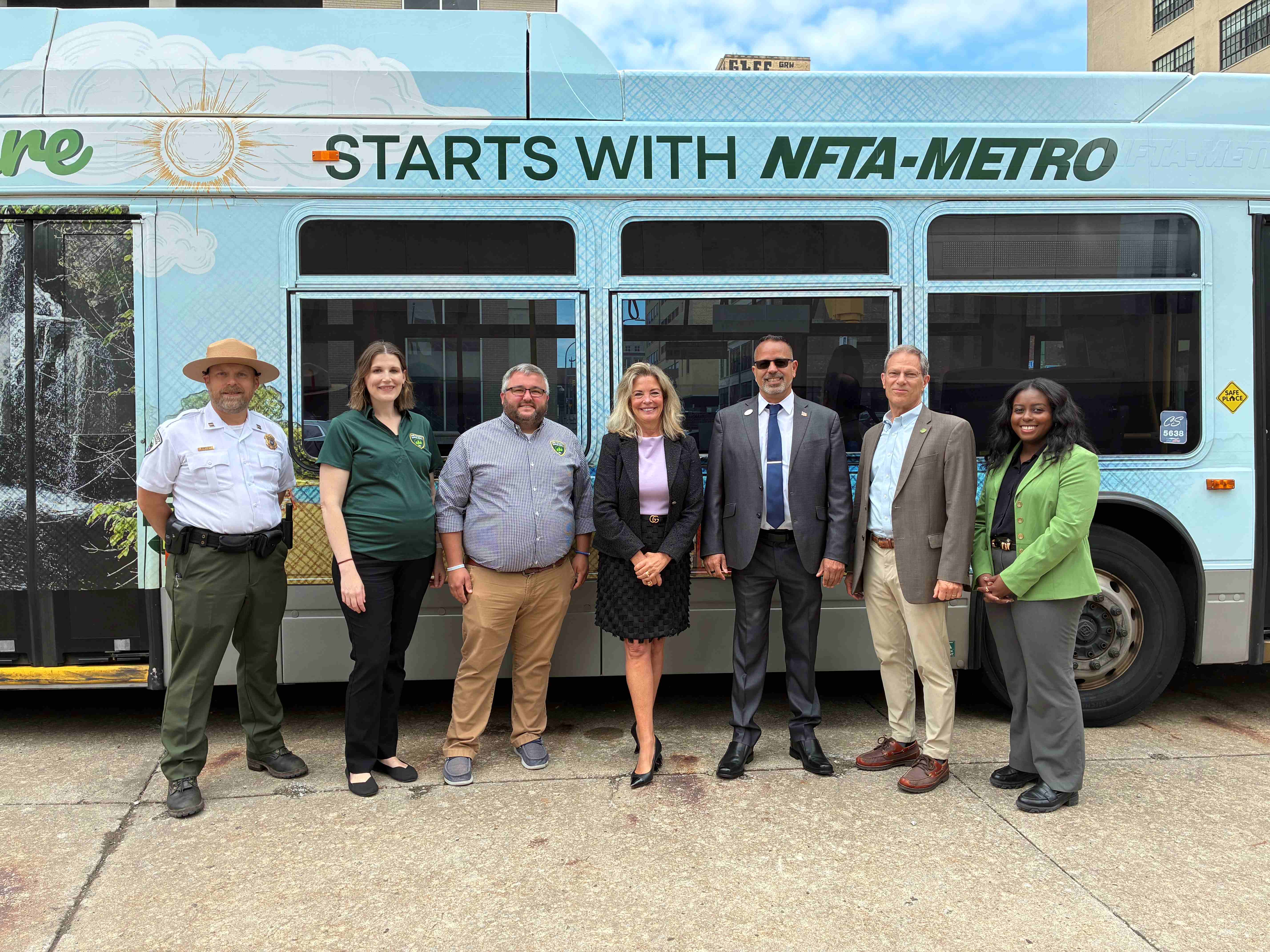 Parks Bus 2026 group photo
