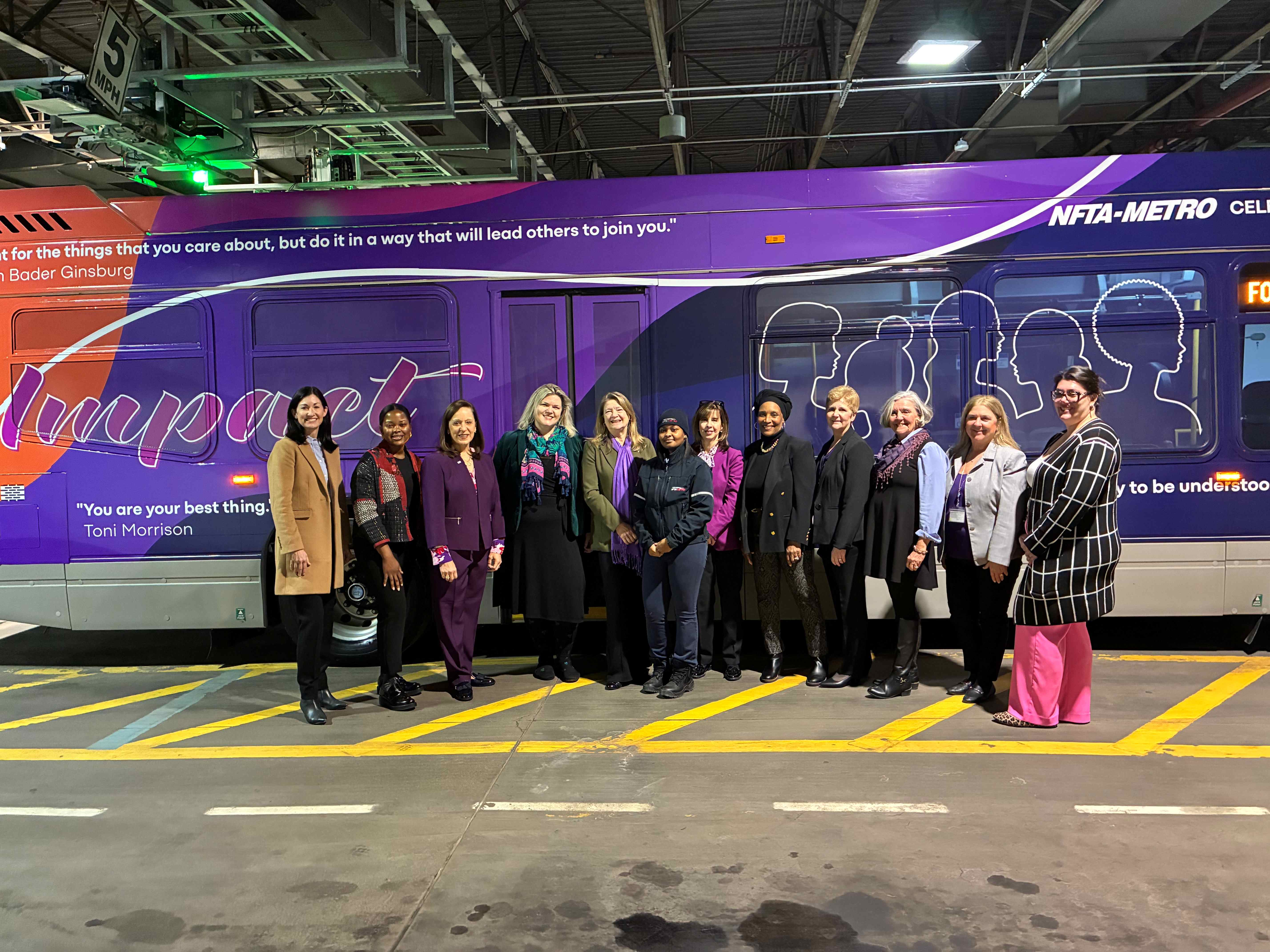 Womens bus 2026 group photo