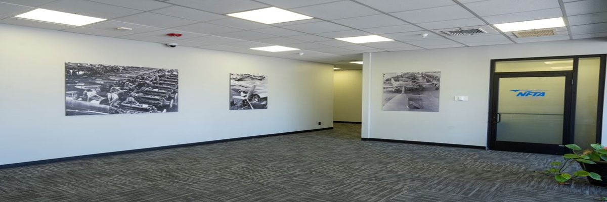 lobby with property management office